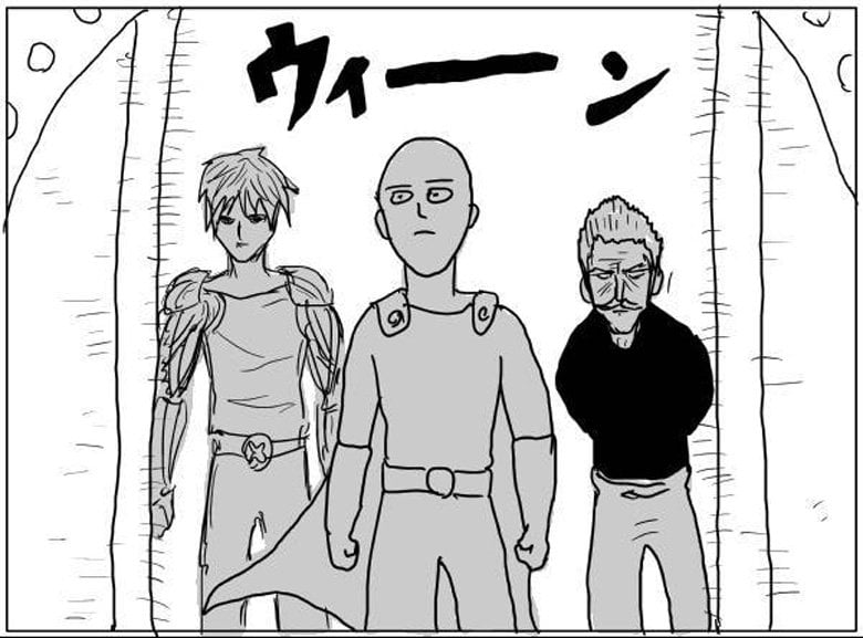 Poster do Manga One Punch Man (Webcomic)