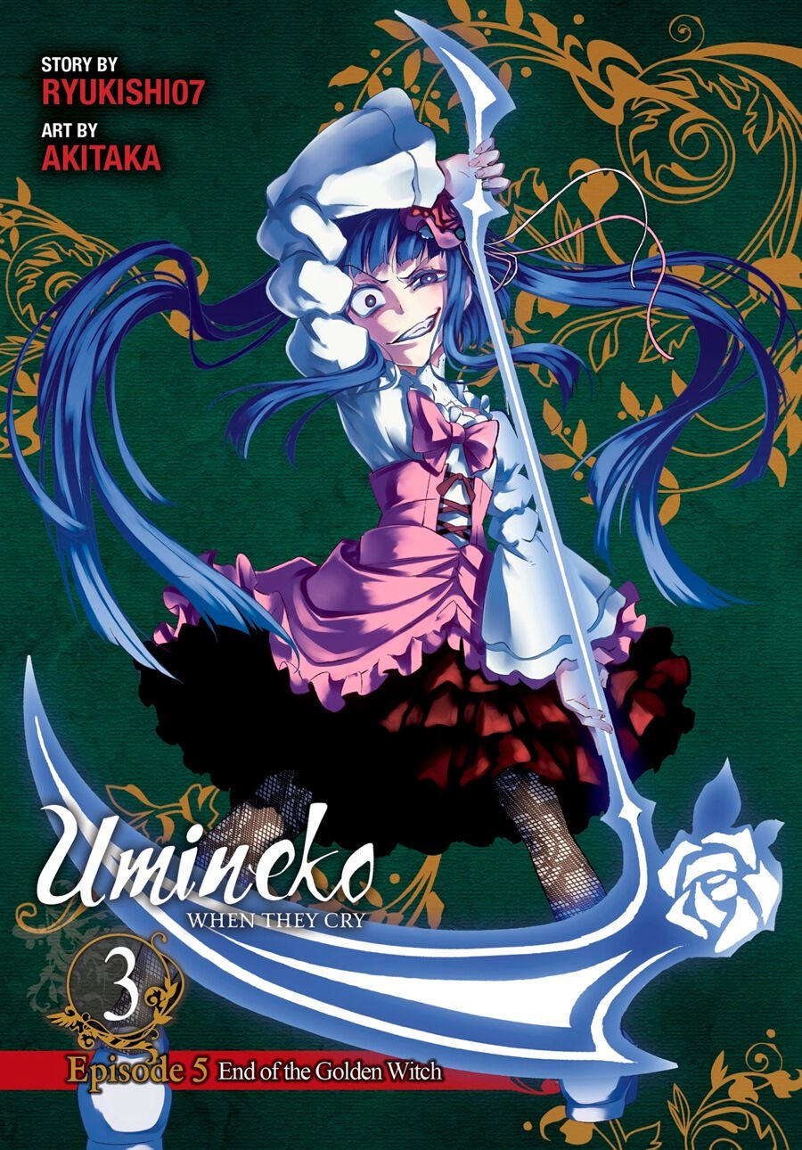 Poster do Manga Umineko no Naku Koro ni Chiru - Episode 5: End of the Golden Witch