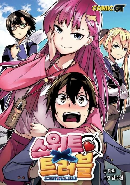 Poster do Manga Sweet X Trouble