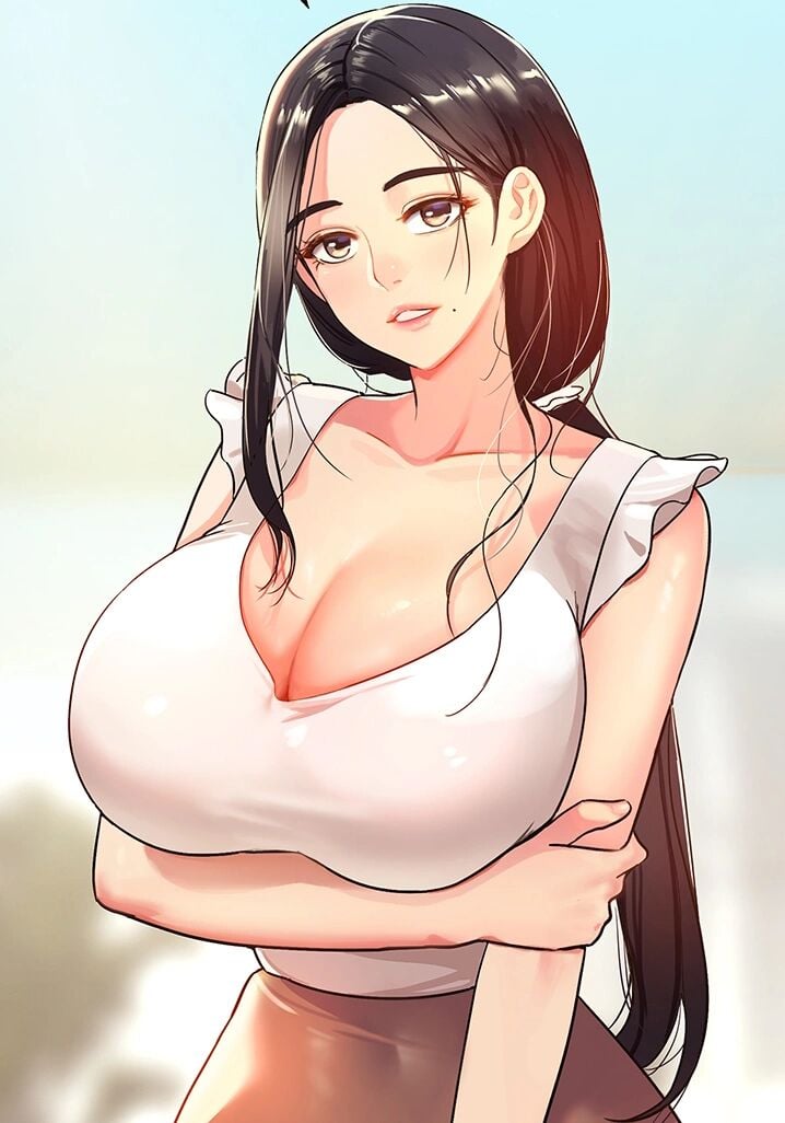 Poster do Manga Hole shop, I opened the hole.