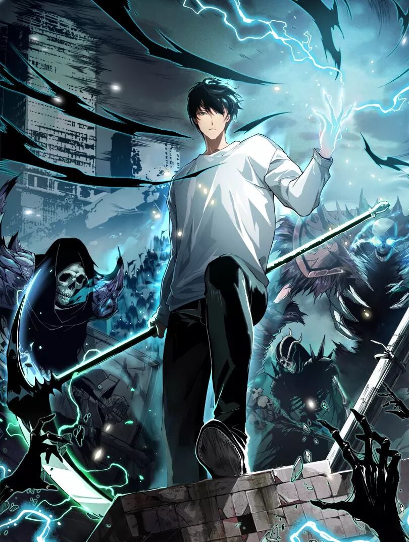 Poster do Manga NECROMANCER: King of The Scourge