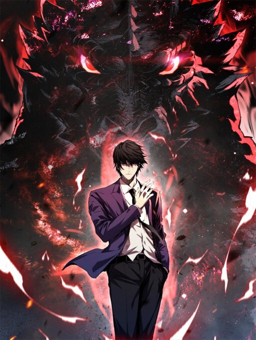 Poster do Manga Ascensão do Deus Demônio: A Besta Colossal Devoradora de Mundos!