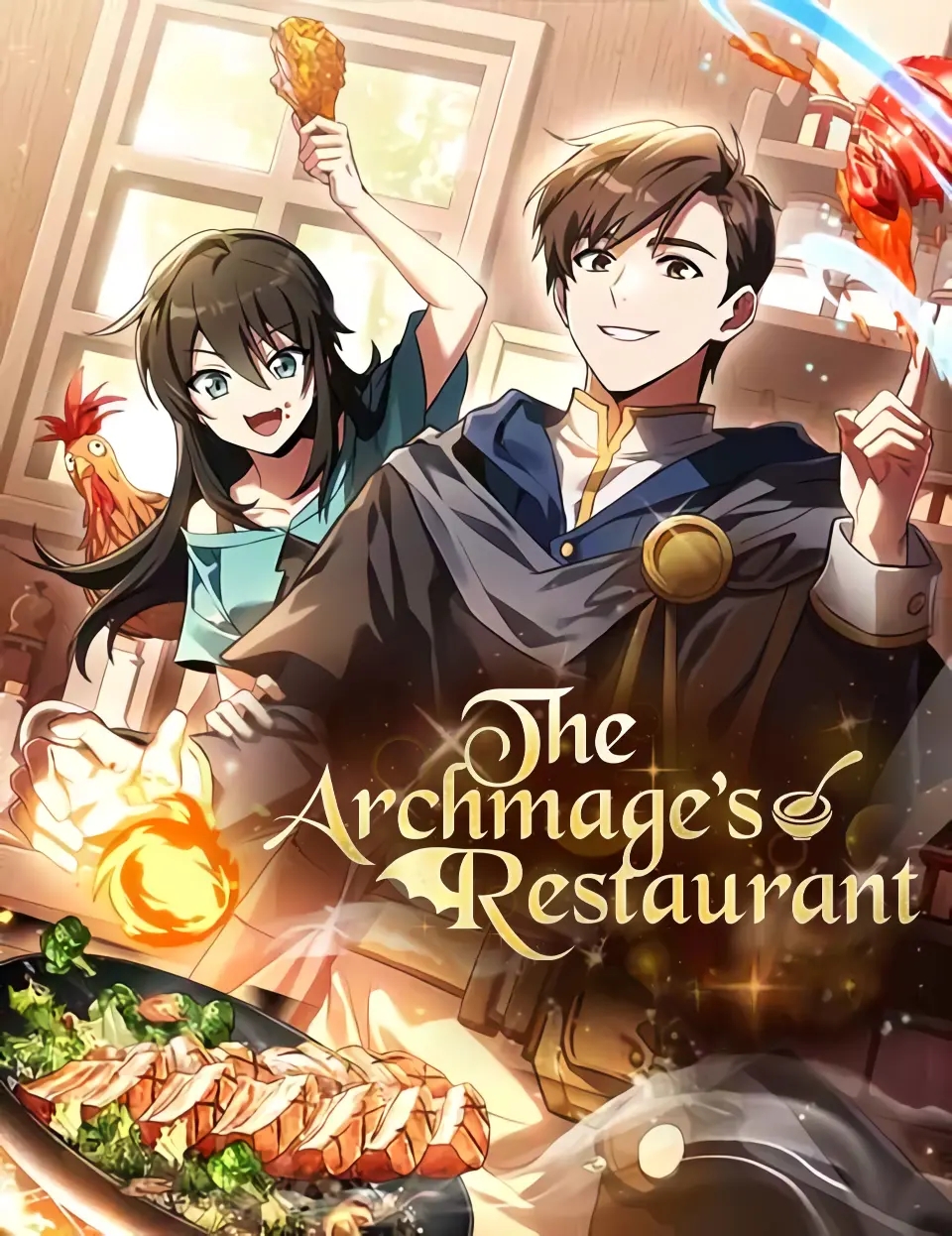 Poster do Manga The Archmage's Restaurant