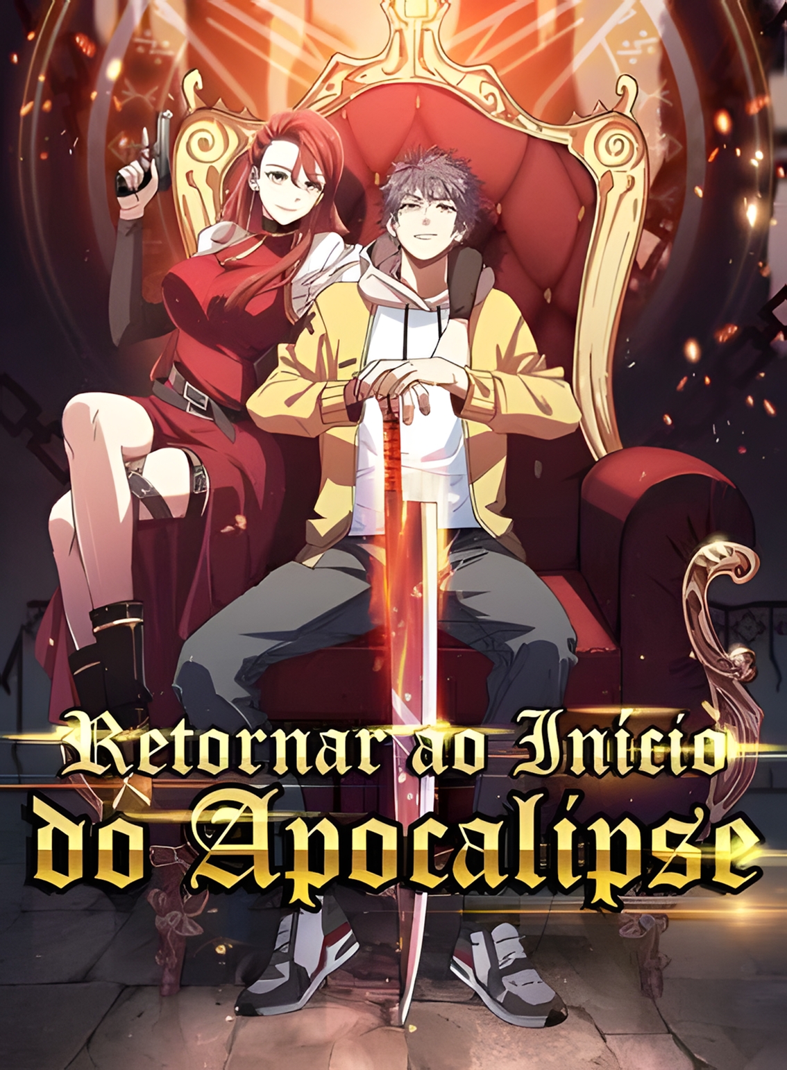 Poster do Manga Back To Rule Again