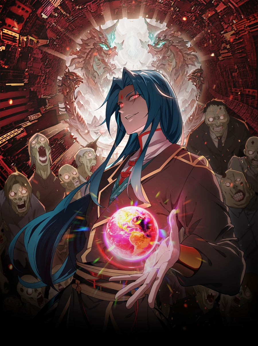 Poster do Manga Reborn as a Demonic Cultivator: Starting with a Zombie Planet
