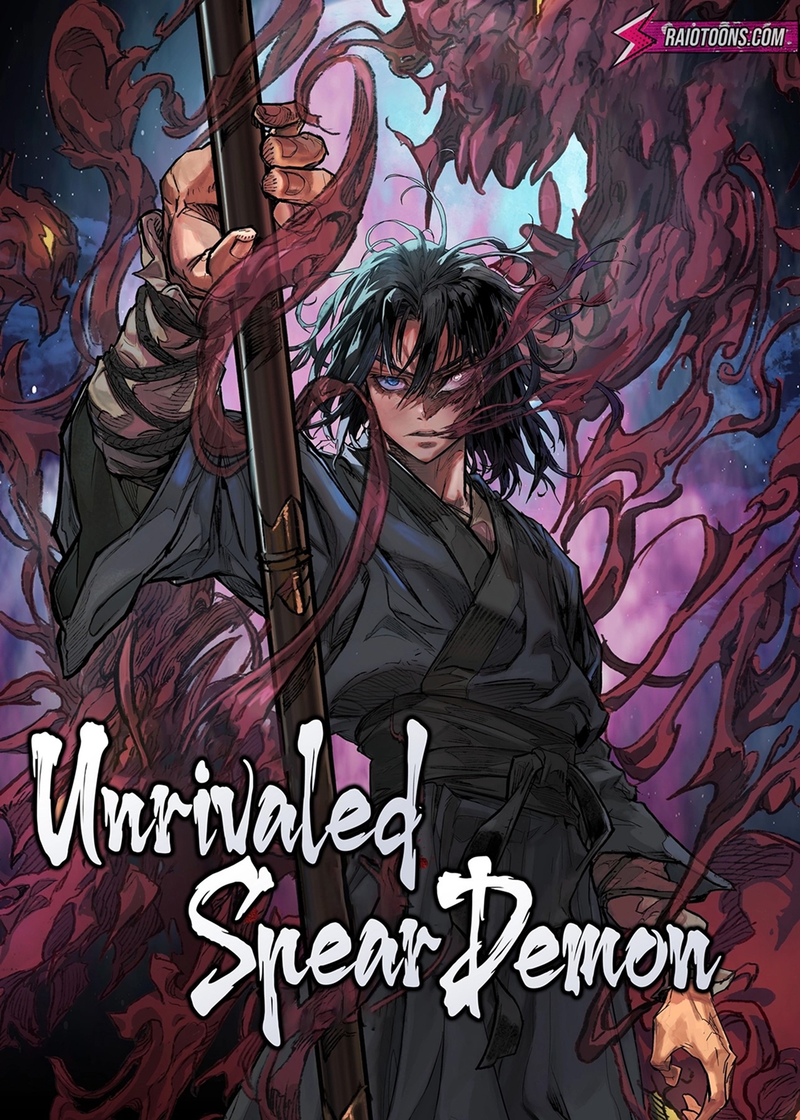 Poster do Manga Demônio da Lança Incomparável