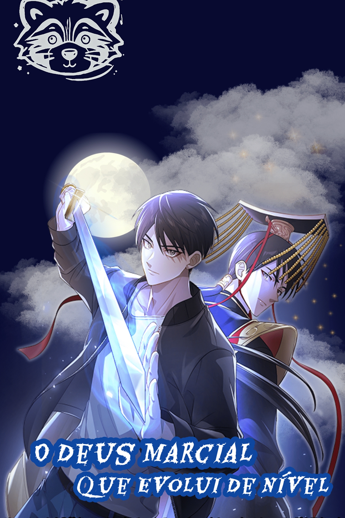 Poster do Manga O Deus Marcial que Evolui de Nível