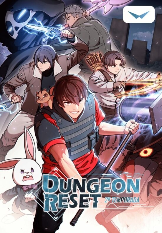 Poster do Manga Dungeon Reset