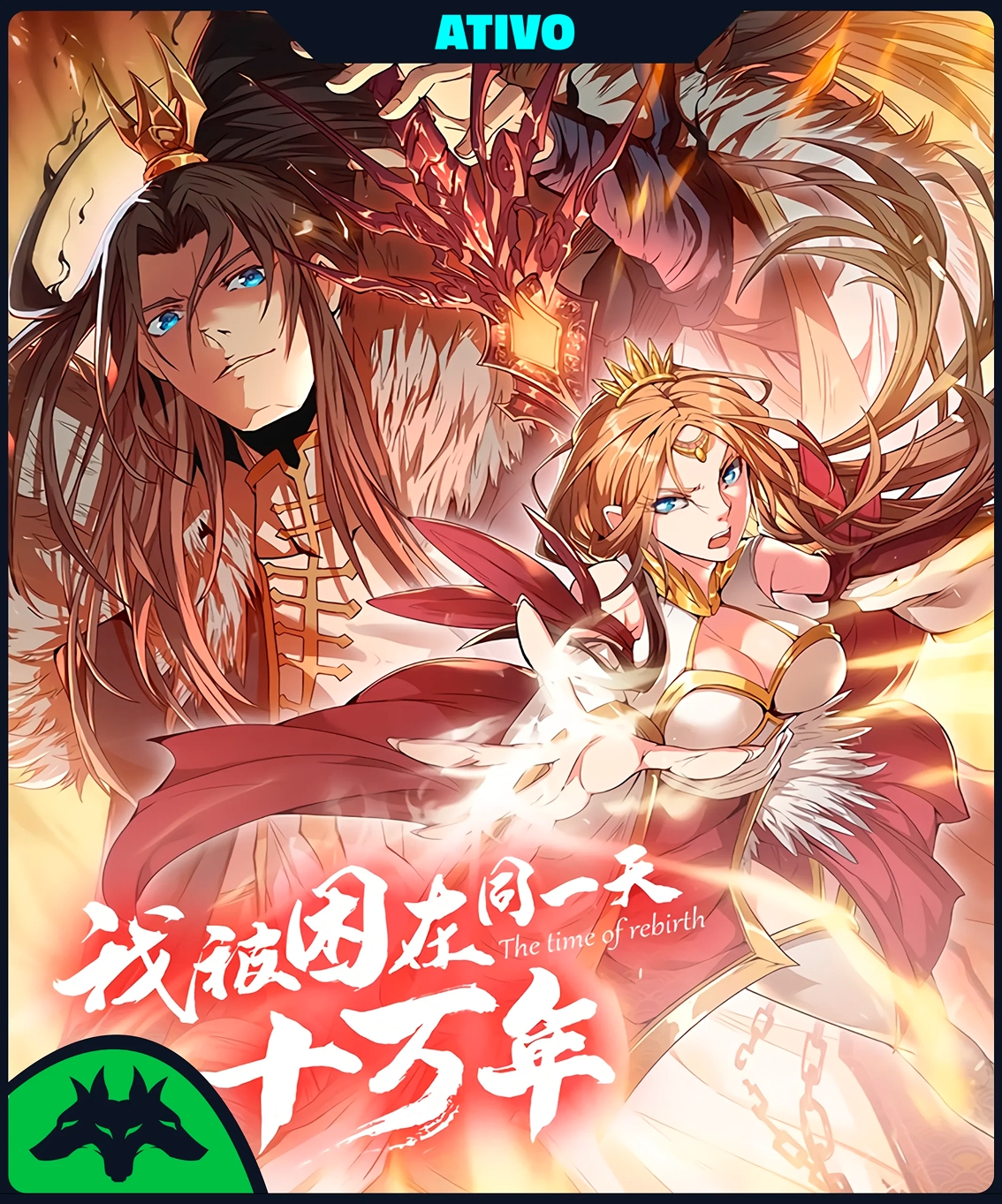 Poster do Manga Renasci Milhares De Vezes Para Ficar Forte